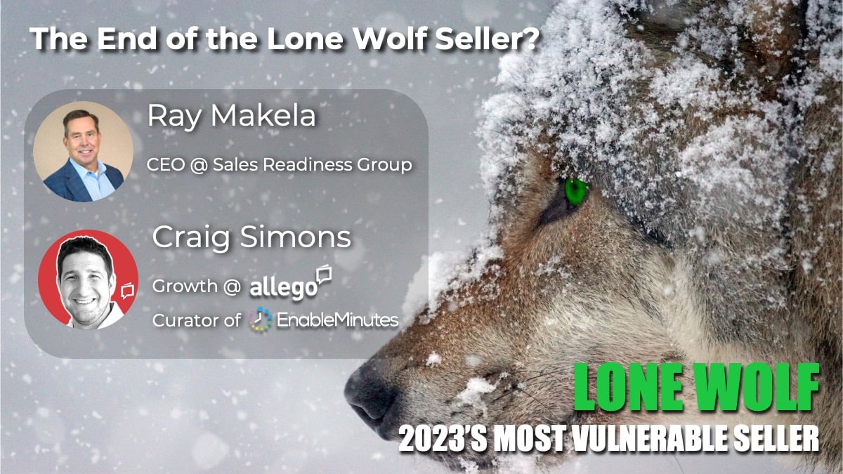 The End of the Lone Wolf Seller with Ray Makela and Craig Simmons